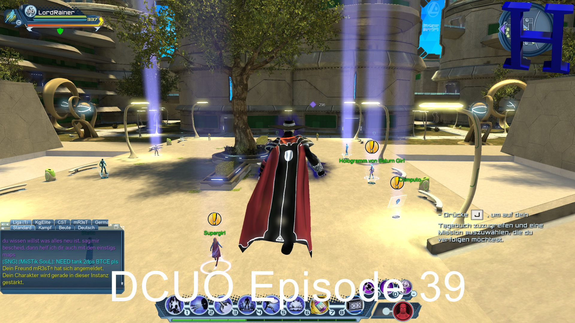 DCUO Long Live the Legion - Episode 39 Karte: 31. Jahrhundert: Neue Erde Episode 39 Long Live the Legion