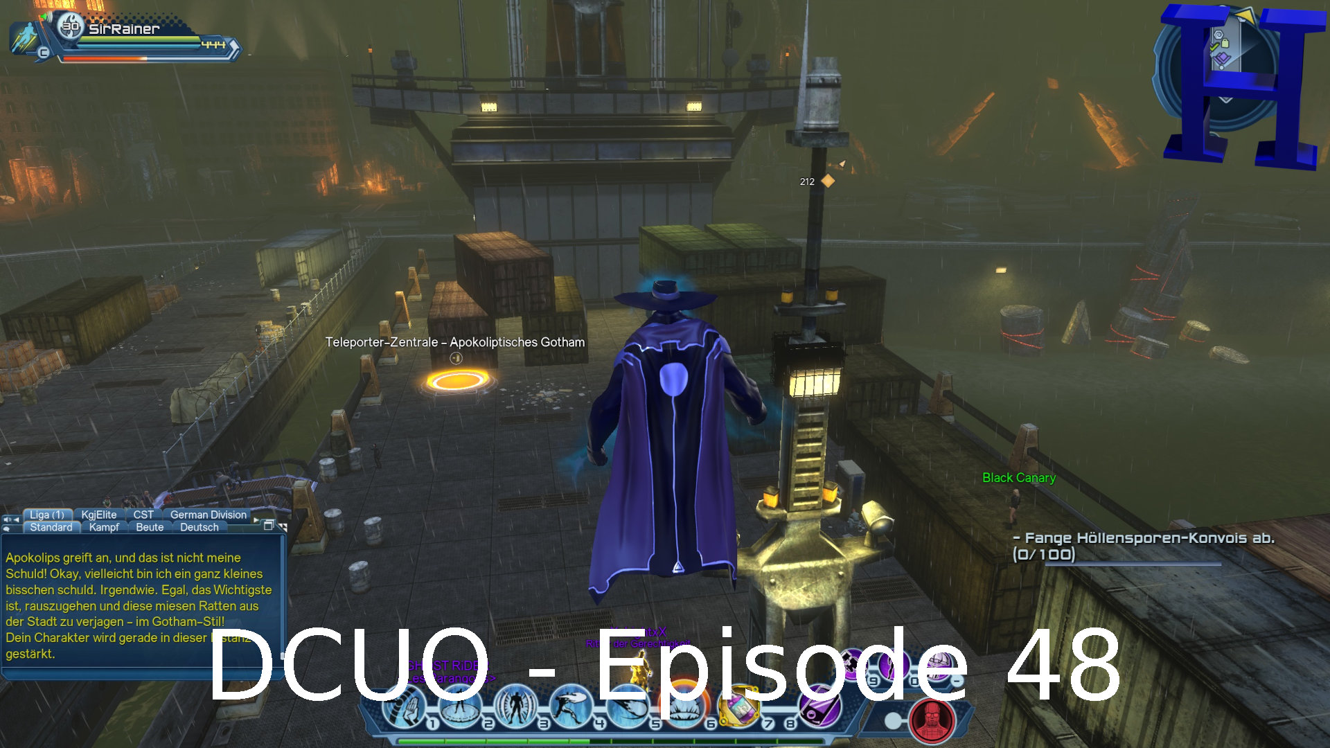 DCUO Harley Quinn vs. Apokolips - Episode 48 Karte: Apokoliptisches Gotham Episode 48 Harley Quinn vs. Apokolips