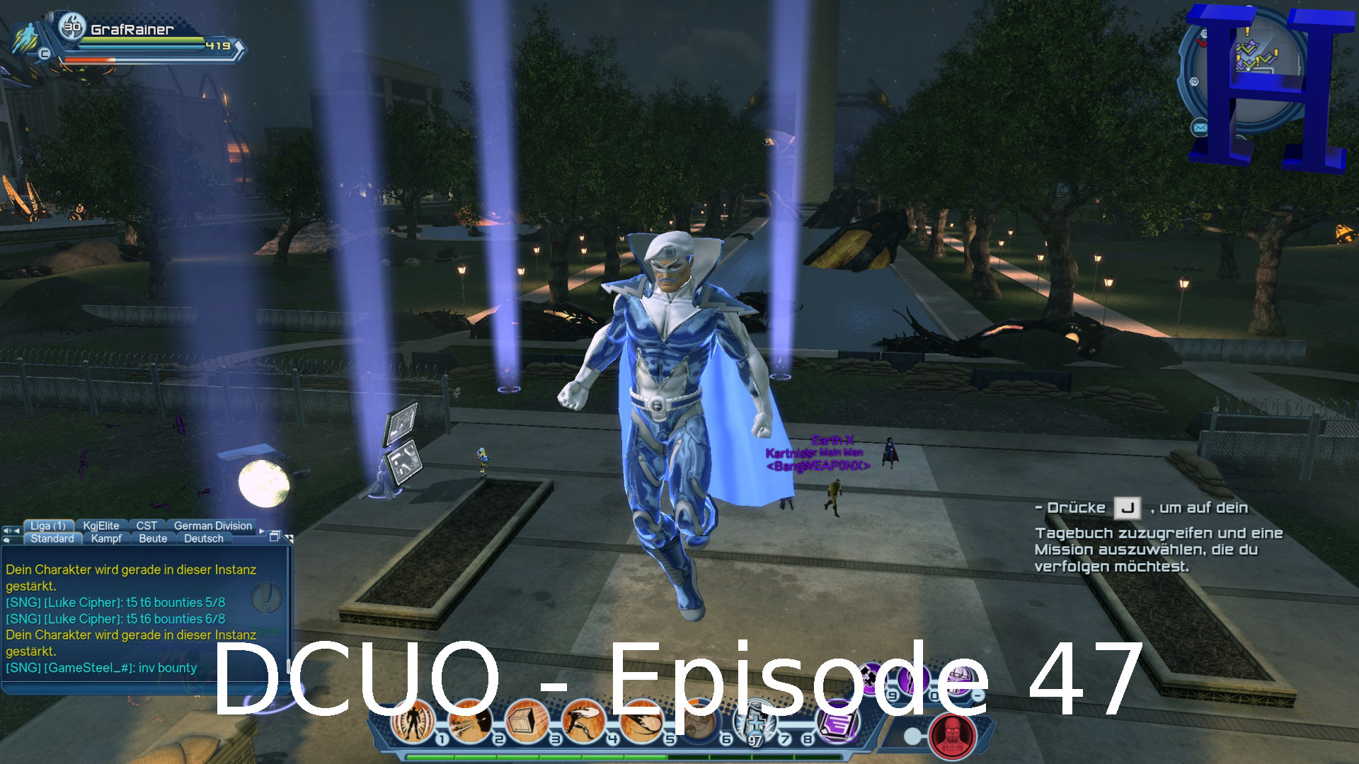 DCUO Brainiac Returns - Episode 47 Karte: D.C. in der Flasche Episode 47 Brainiac Returns