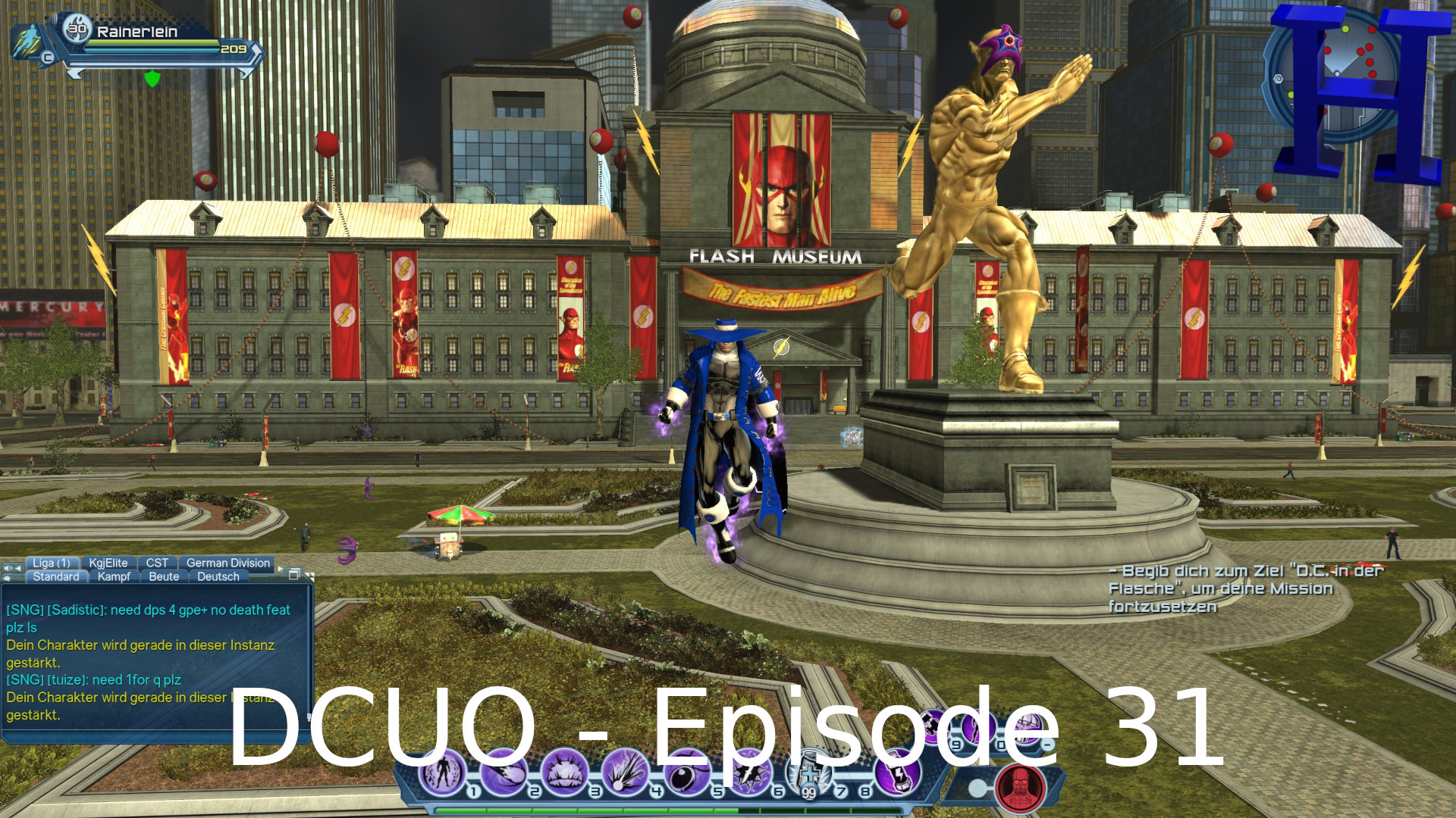 DCUO Starro Deluge - Episode 31 Karte: Central City Episode 31 Starro Deluge