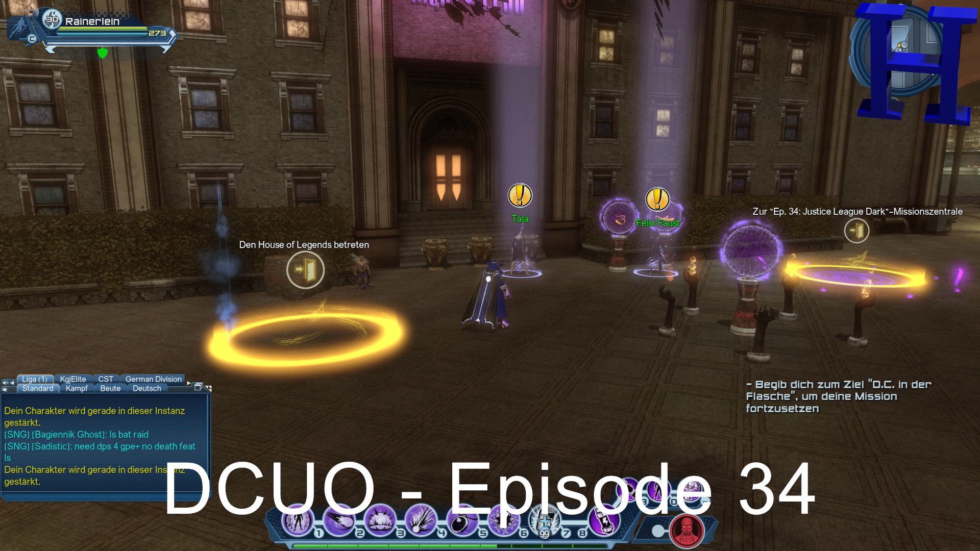 DCUO Justice League Dark - Episode 34 Karte: Chaos-Gotham Episode 34 Justice League Dark