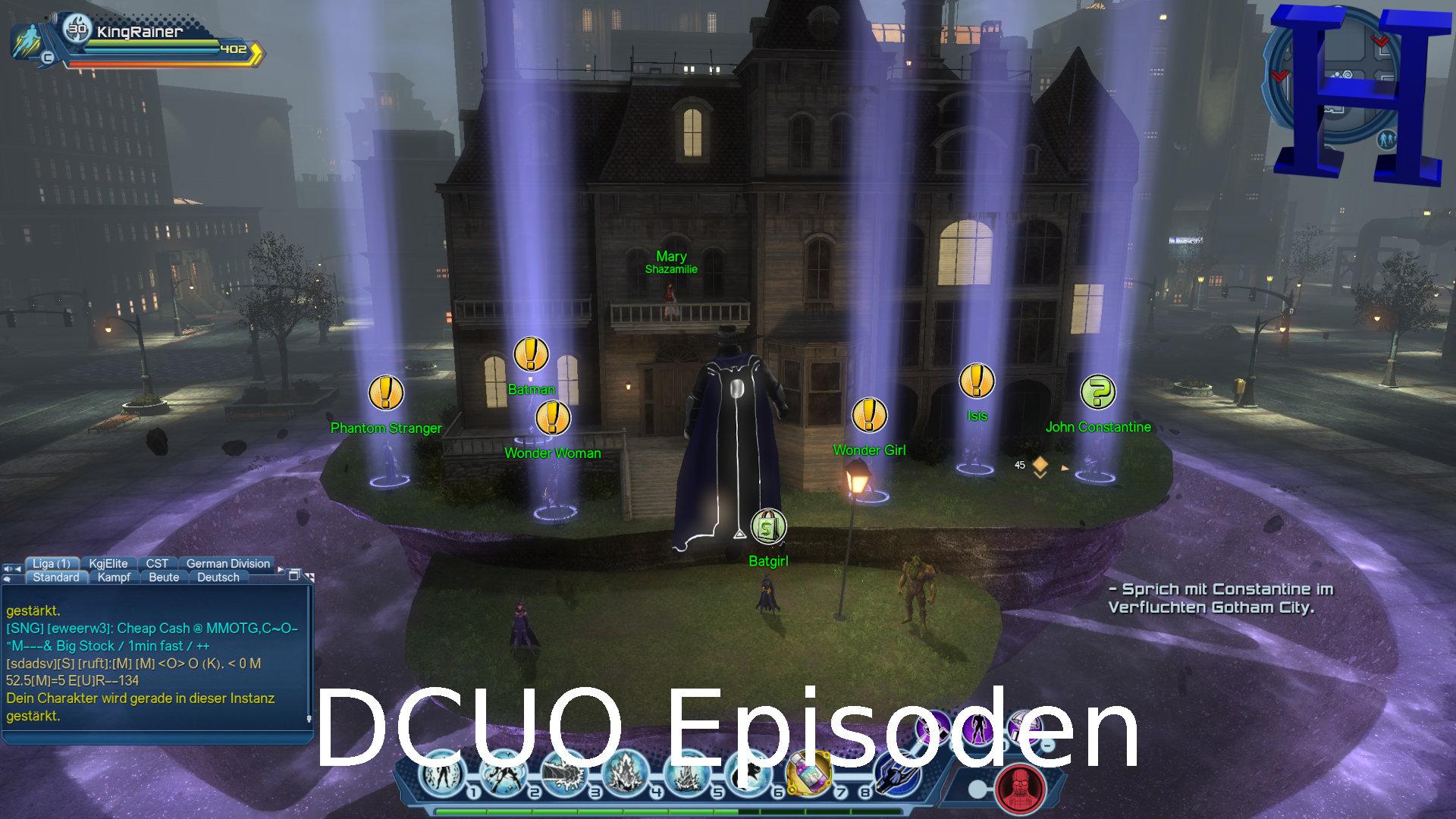 Entdecke spannende Missionen, neue Schauplätze und epische Abenteuer in DCUO! DCUO Episoden & Karten