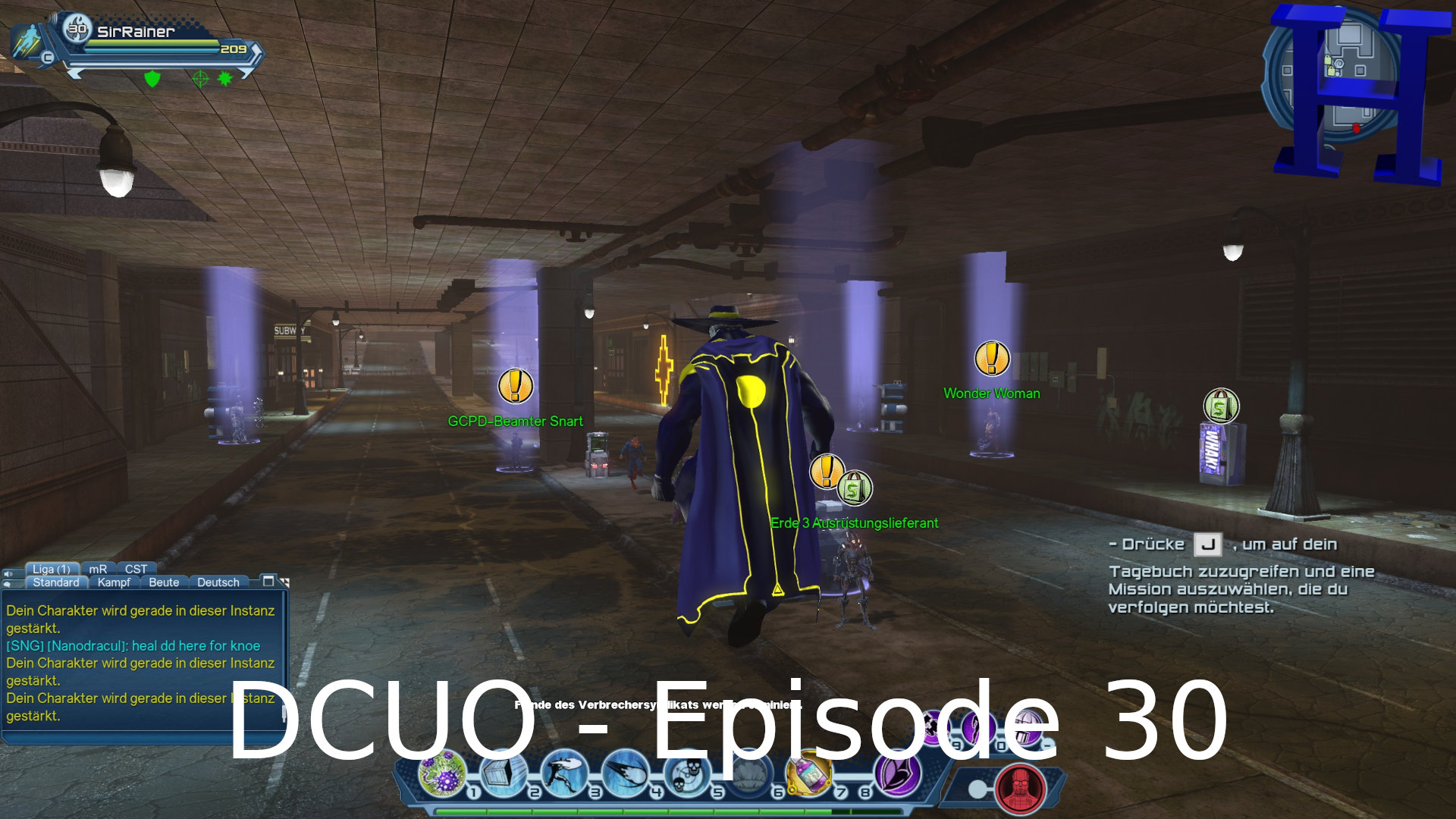 DCUO Erde 3 - Episode 30 Karte: Erde 3: Gotham Episode 30 Erde 3