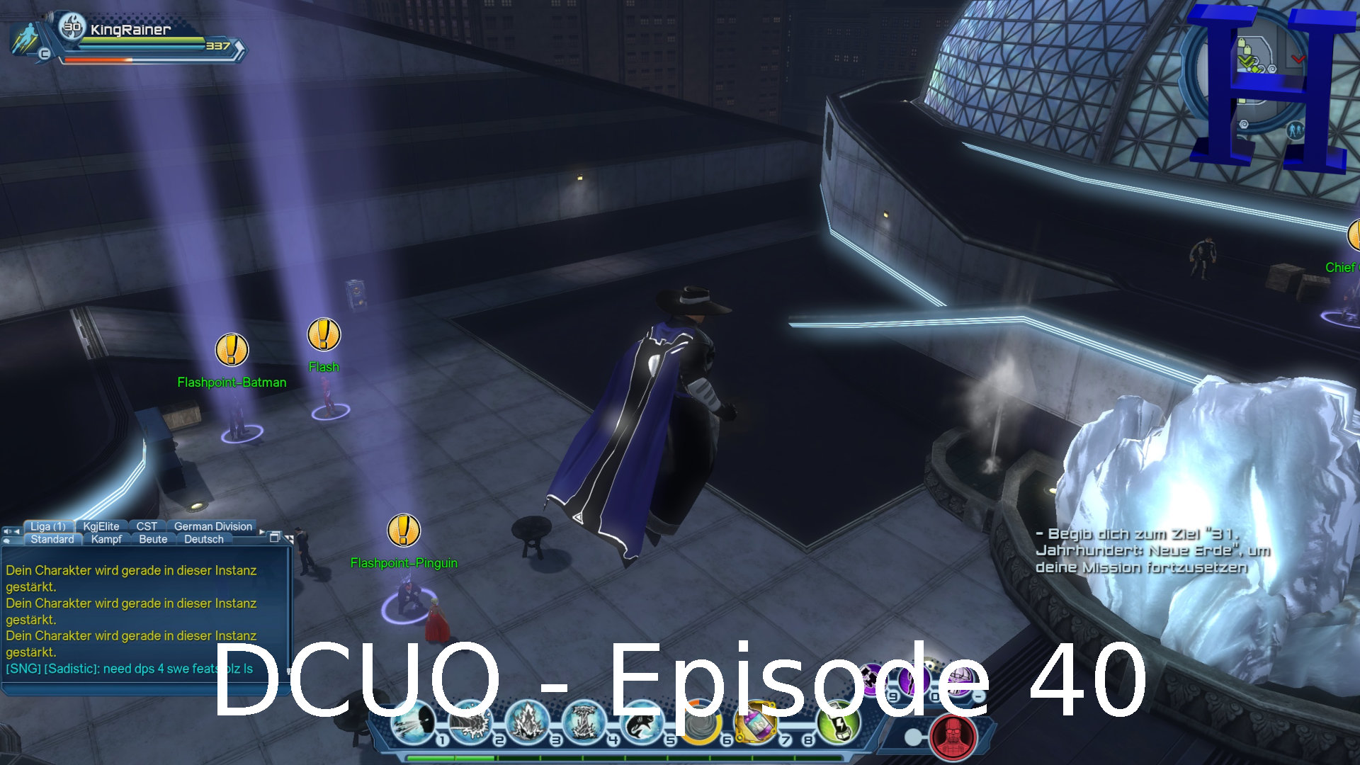 DCUO Flashpoint - Episode 40 Karte: Flashpoint Gotham City Episode 40 Flashpoint