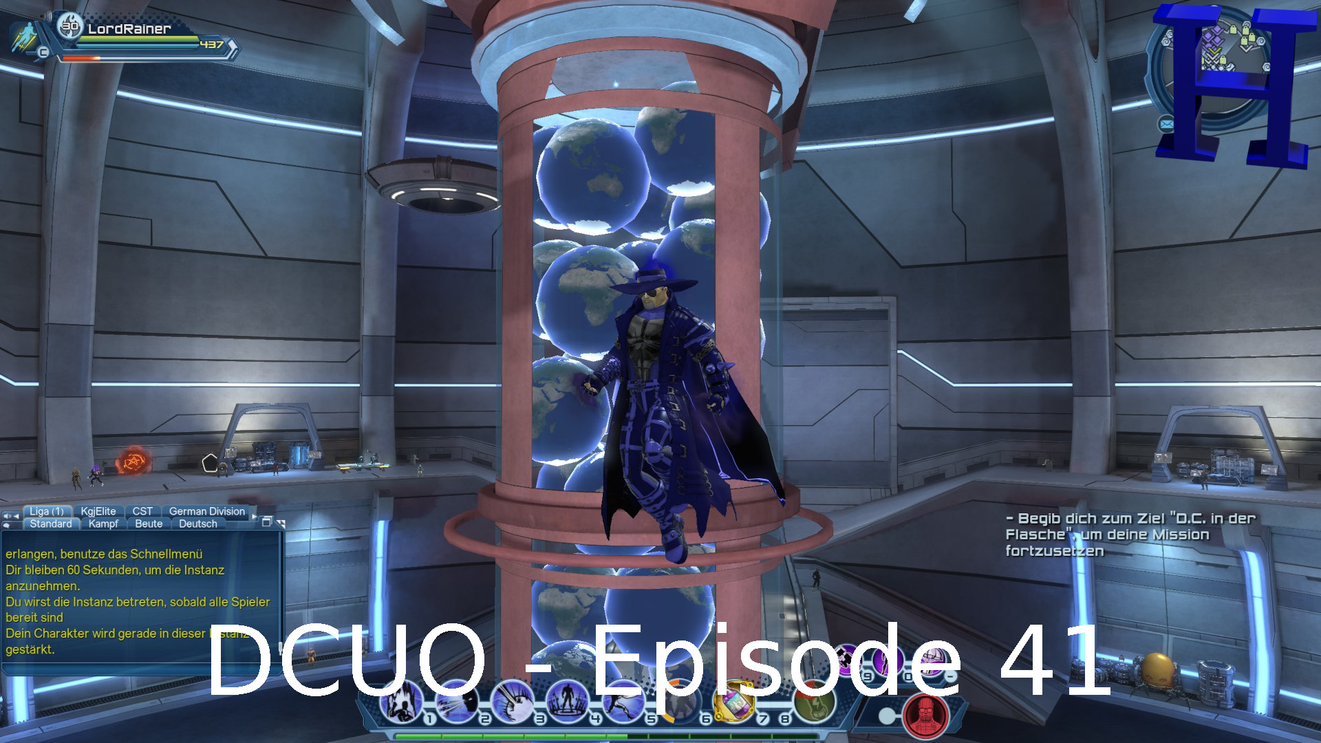 DCUO Haus der Legenden - Episode 41 Karte: Episode 41 Haus der Legenden