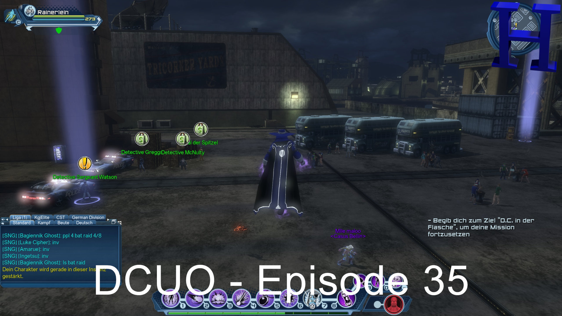 DCUO Metal Part I - Episode 35 Karte: Metall-Gotham City Episode 35 Metal Part I