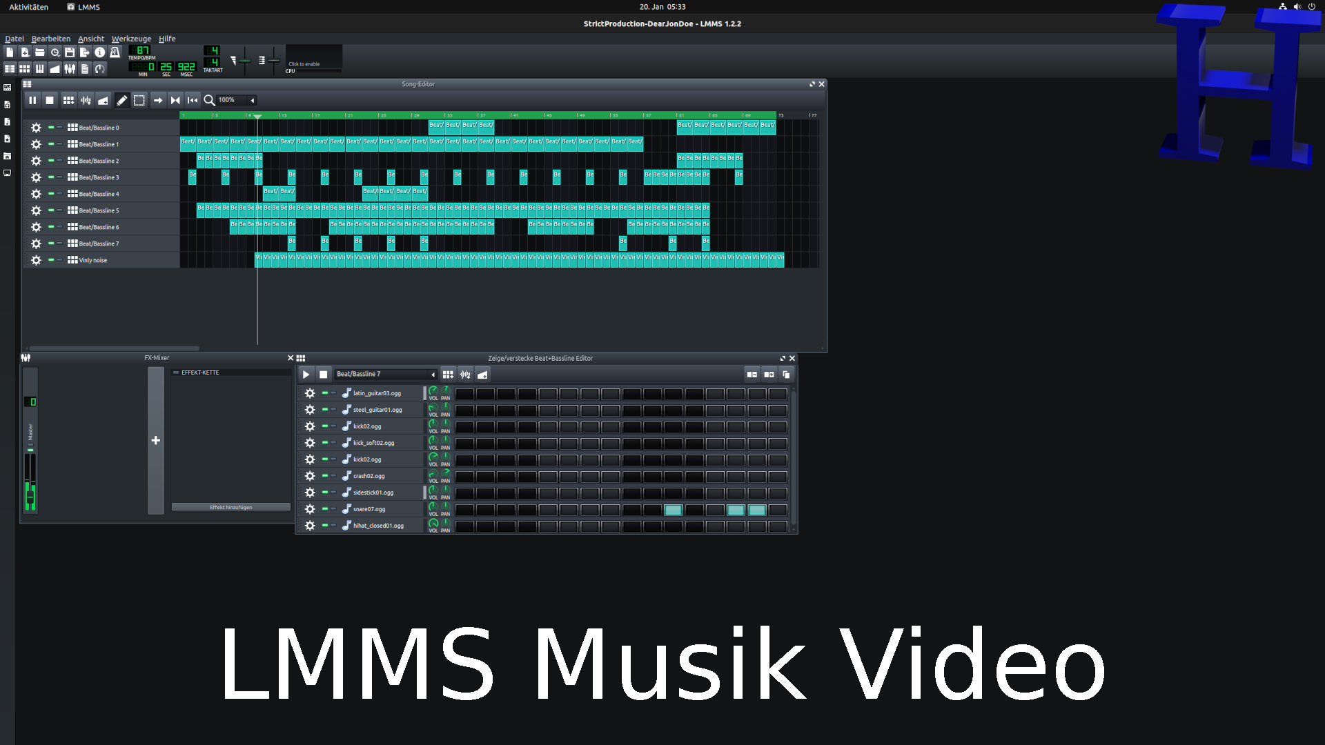 LMMS Musik kostenlos selbst erstellen LMMS Musik kostenlos selbst erstellen