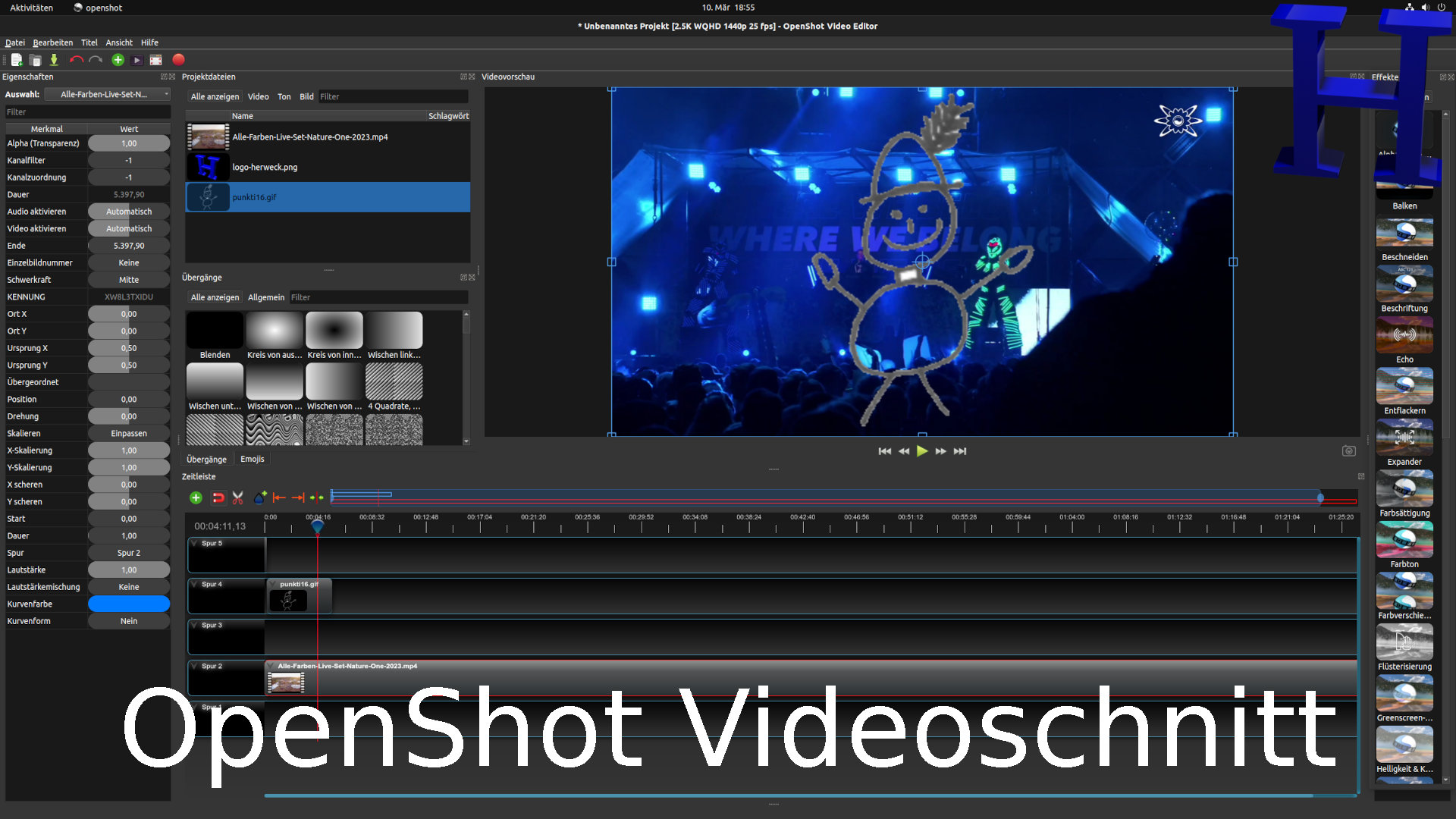 OpenShot Software Download für Windows, MacOS Chrome OS & Linux OpenShot Software Download