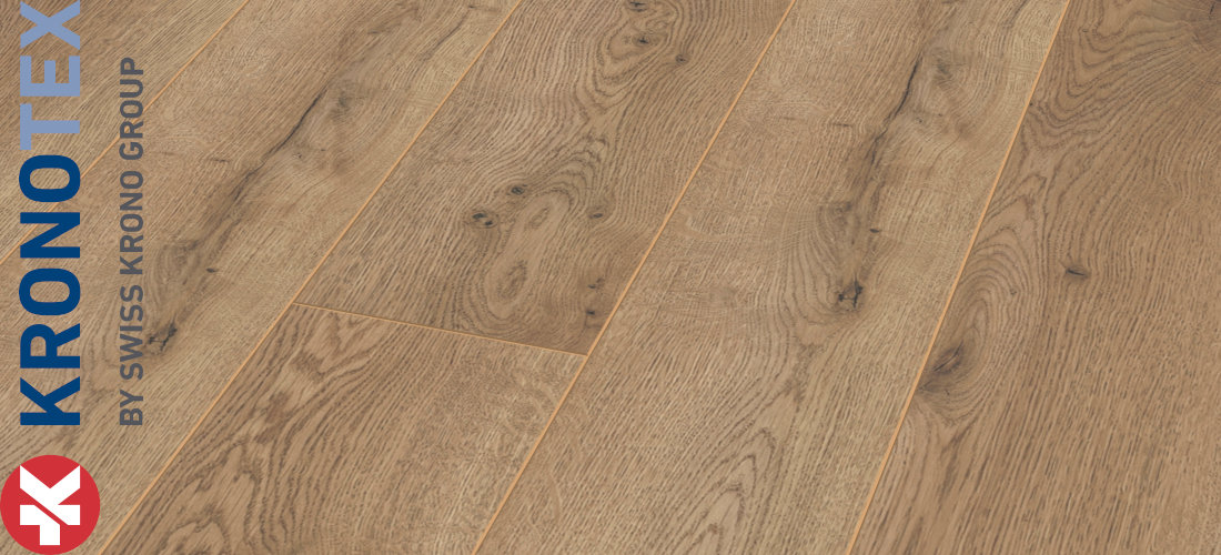 Eiche dezent 10,0x157,0x1380,0mm. (Authentic Floor): natürlich-lebendige Holzstrukturen (AF). KronoTex 1-Stab Amazone Eiche dezent