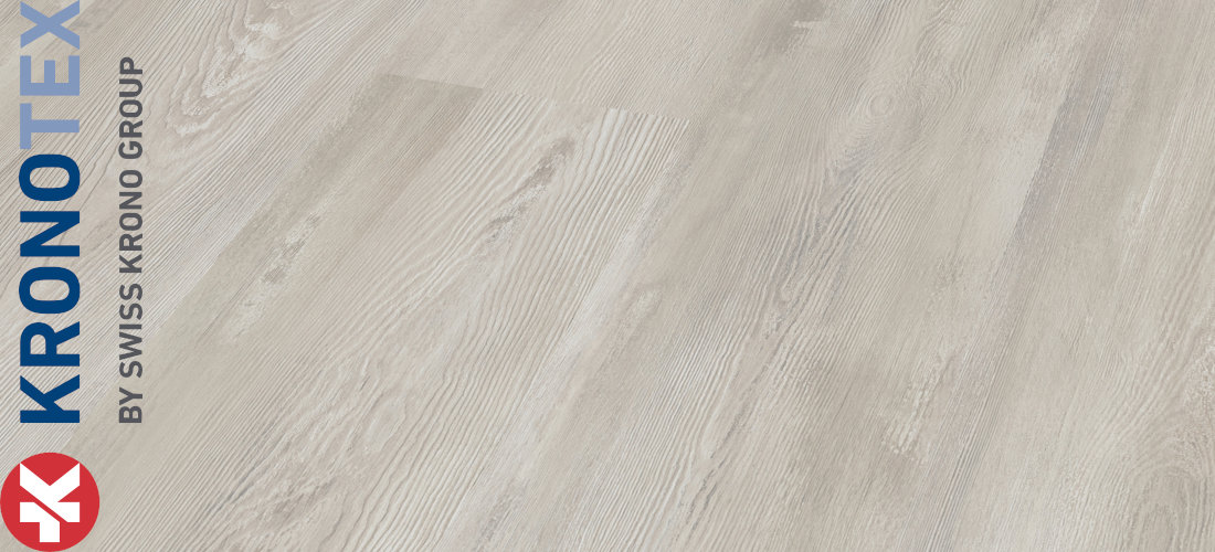 Nevada Kiefer 8,0x193,0x1380,0mm. Tiefe Strukturprägung mit holztypischem Matt-/Glanz-Kontrast (MX). KronoTex 1-Stab Dynamic-Plus Nevada Kiefer