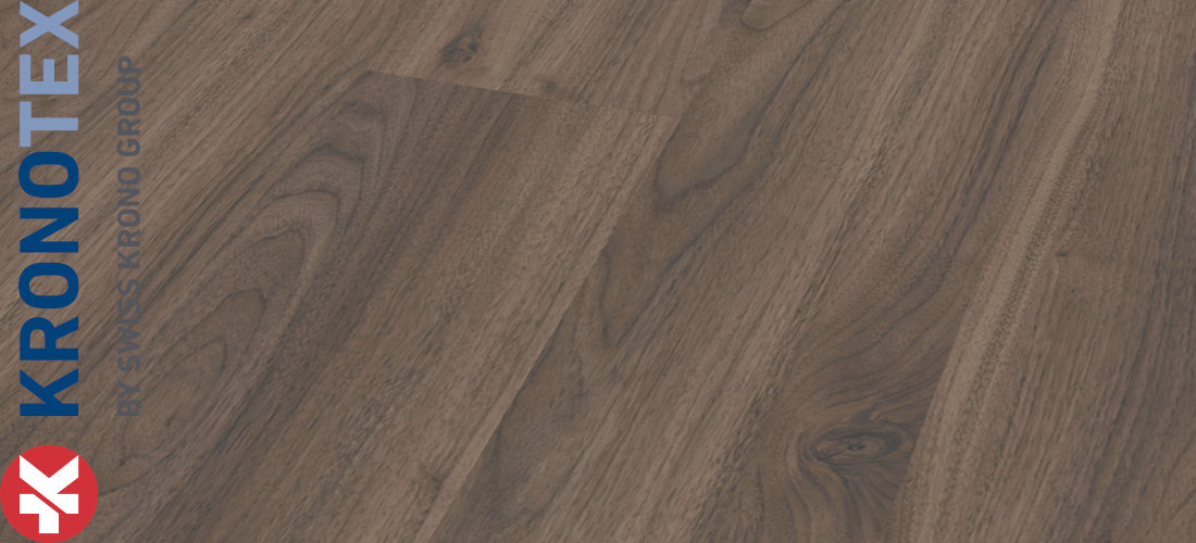 Nussbaum Palazzo 8,0x193,0x1380,0mm. Rustikale Prägung (WG). KronoTex 1-Stab Dynamic-Plus Nussbaum Palazzo