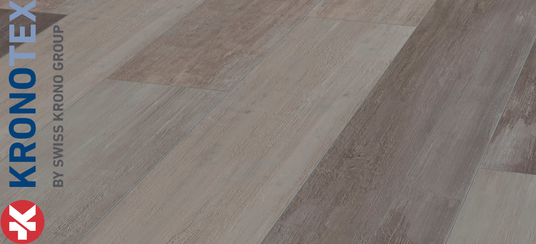 Nordland Eiche 10,0x244,0x1845,0mm. Echtholzoptik durch Übereinstimmung von Dekor und Prägung (ER). KronoTex Laminat Mammut-Plus Nordland Eiche