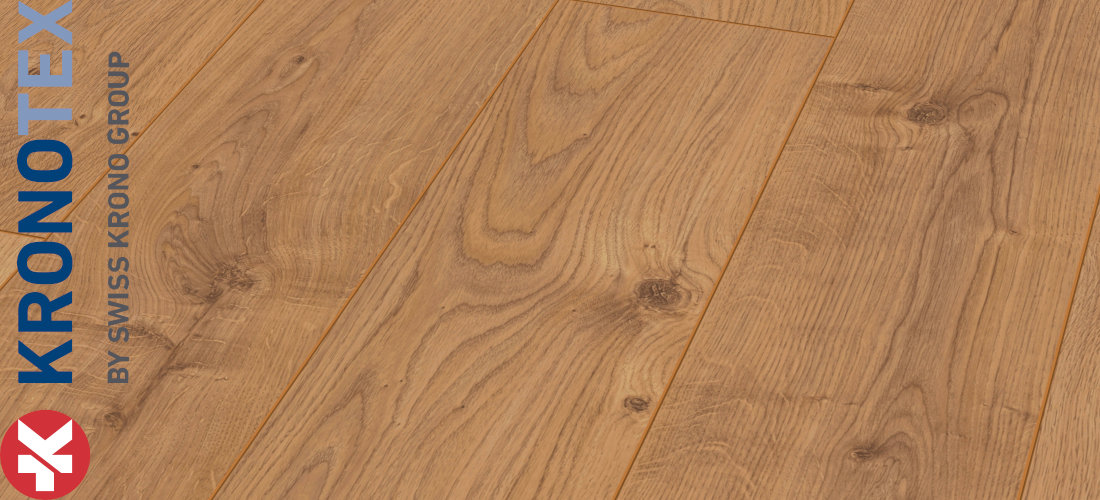 Everest Oak Natur 12,0x188,0x1845,0mm. Echtholzoptik durch Übereinstimmung von Dekor und Prägung (ER). KronoTex Laminat Mammut Everest Oak Natur