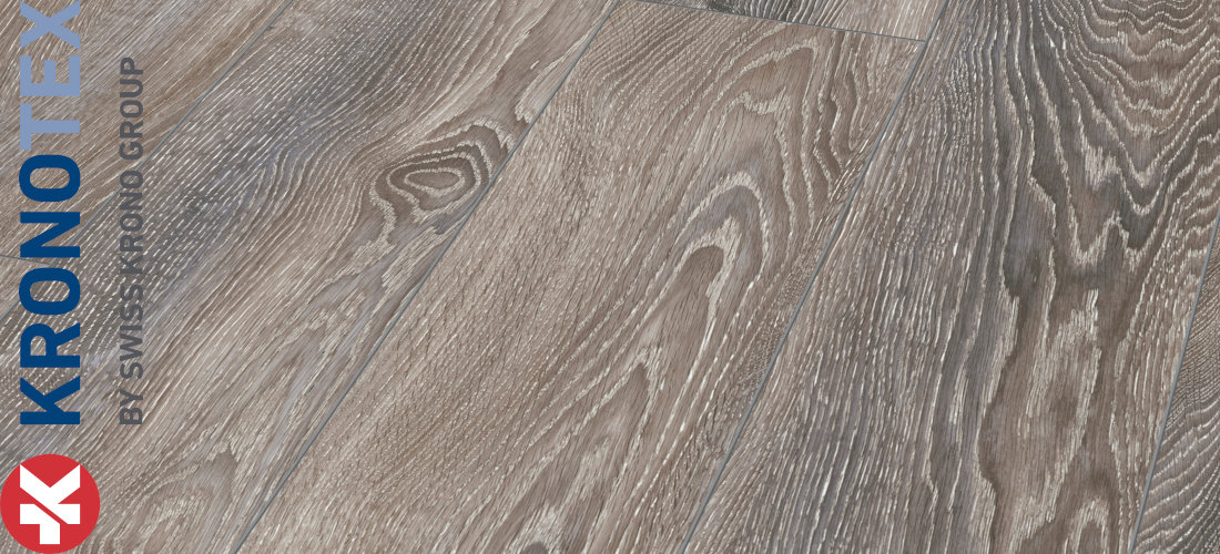 Highland Eiche Titan 12,0x188,0x1845,0mm. Echtholzoptik durch Übereinstimmung von Dekor und Prägung (ER). KronoTex Laminat Mammut Highland Eiche Titan