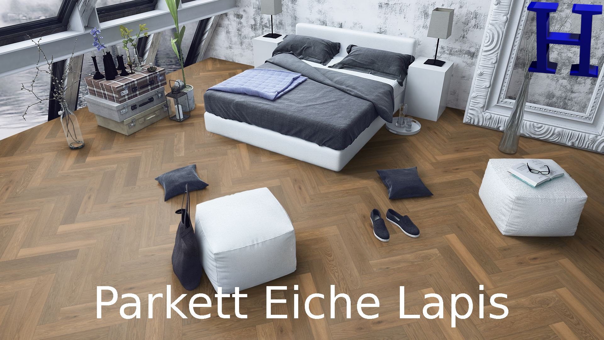 Fischgrät Parkett Admonter FLOORs Eiche Lapis angeräuchert und geölt Fischgrät Parkett Admonter FLOORs Eiche Lapis