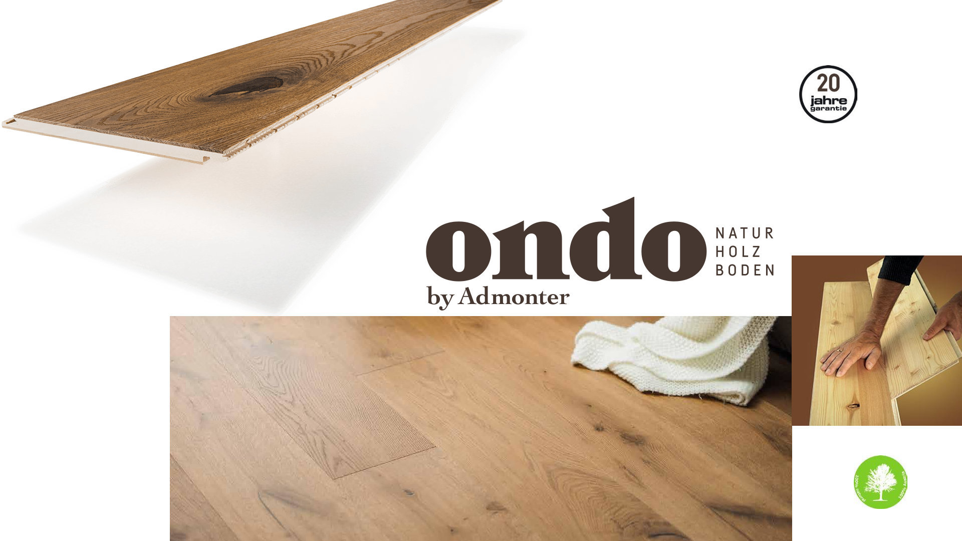 Ondo by Admonter Naturholz Böden geölt Ondo by Admonter Landhausdielen